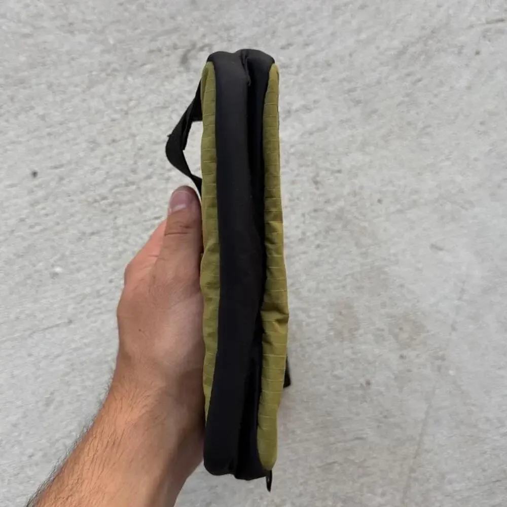 Lululemon green khaki everywhere crossbody bag